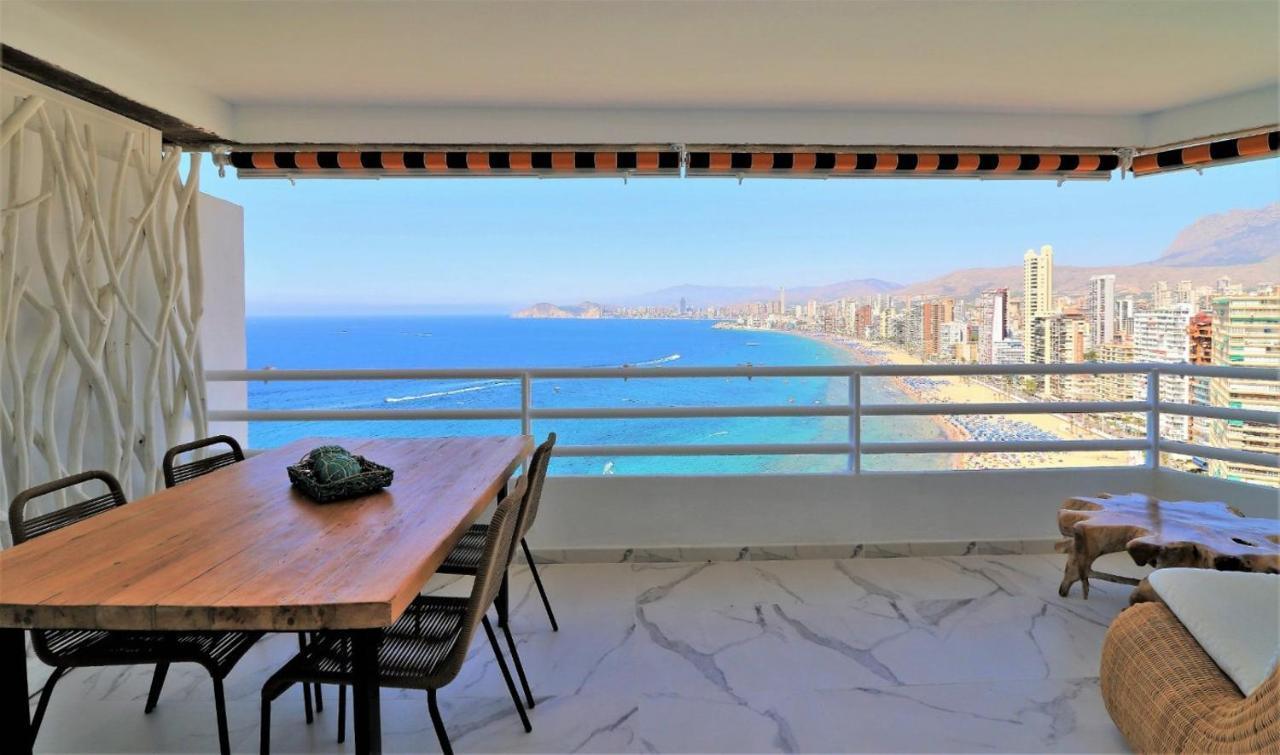 Luxurious 2-Bedroom Apt With Stunning Views, 1St Line On Levante Beach, בנידורם מראה חיצוני תמונה