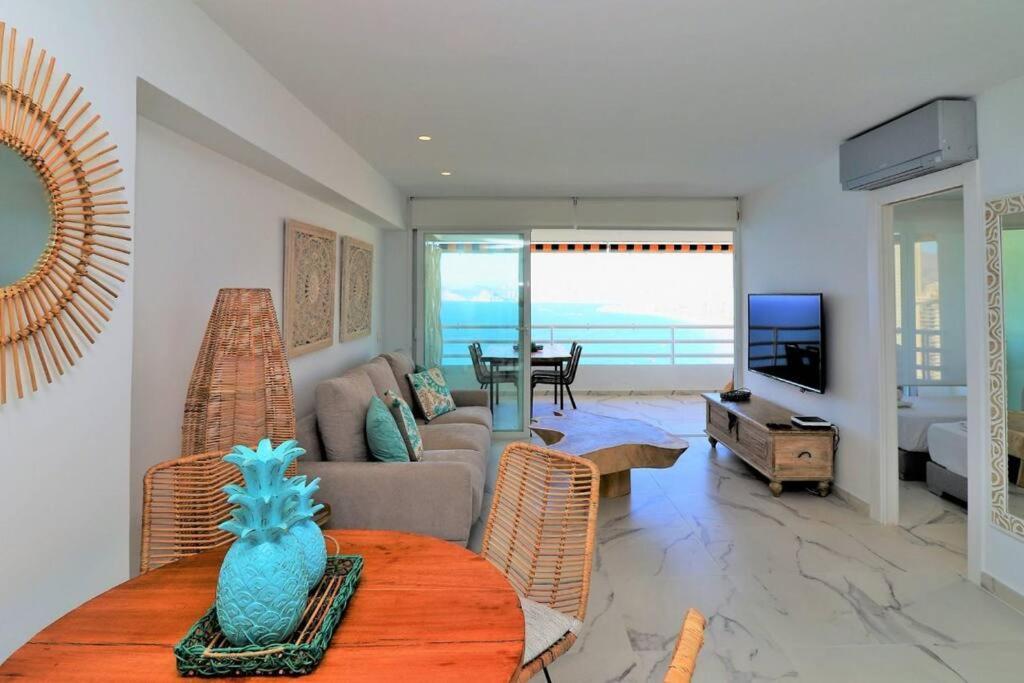 Luxurious 2-Bedroom Apt With Stunning Views, 1St Line On Levante Beach, בנידורם מראה חיצוני תמונה