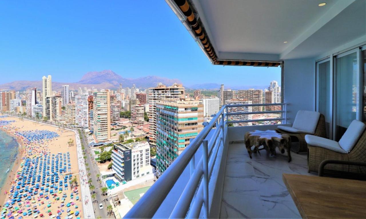 Luxurious 2-Bedroom Apt With Stunning Views, 1St Line On Levante Beach, בנידורם מראה חיצוני תמונה