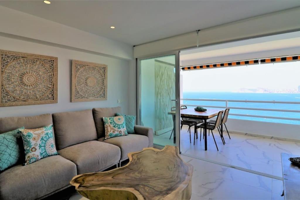 Luxurious 2-Bedroom Apt With Stunning Views, 1St Line On Levante Beach, בנידורם מראה חיצוני תמונה