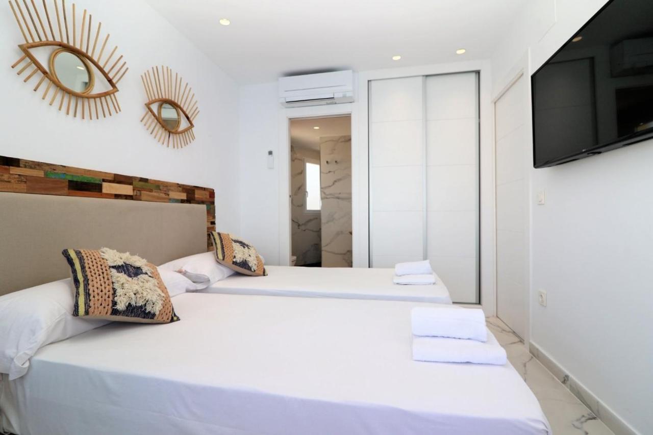 Luxurious 2-Bedroom Apt With Stunning Views, 1St Line On Levante Beach, בנידורם מראה חיצוני תמונה
